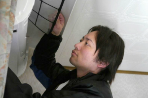 エアコン設置後1年無料点検サービス